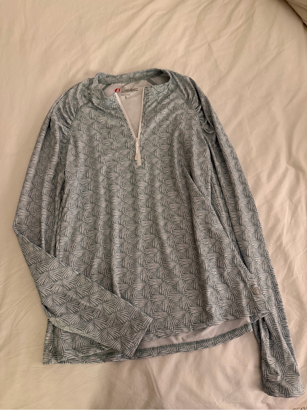 Women’s Coastal Print Golf Top